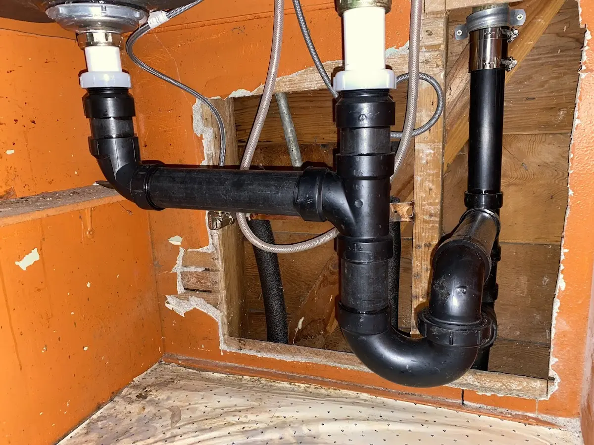 Professional Toilet Repair equipment and tools on the job in Valdez